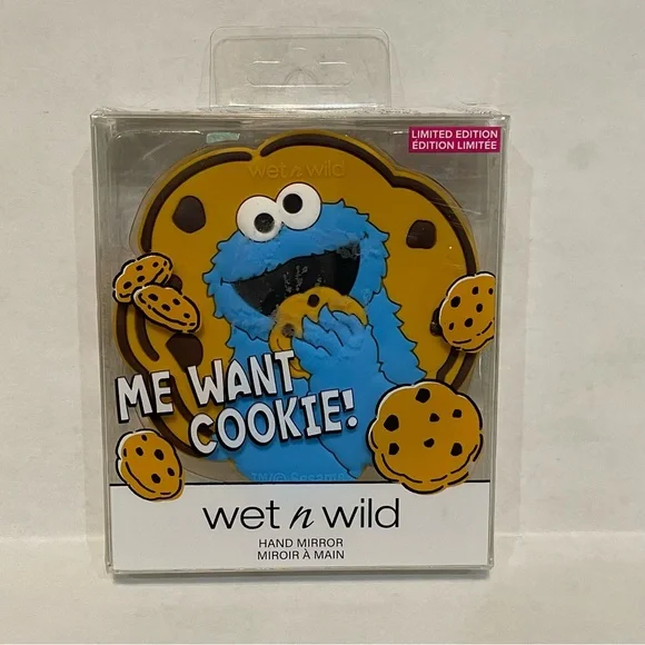 NEW Sesame Street Wet-N-Wild Makeup Lot x5 Pieces Bag Bronzer Mirror NWT